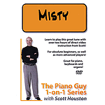 The Piano Guy 1-on-1 Series - Misty (DVD)