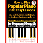 How to Play Popular Piano in 10 Easy Lessons