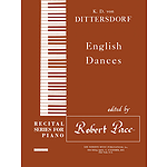 English Dances Recital Series For Piano Brown