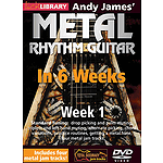 Andy James' Metal Rhythm Guitar in 6 Weeks (DVD)