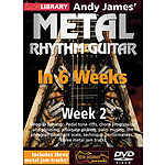 Andy James' Metal Rhythm Guitar in 6 Weeks (DVD)