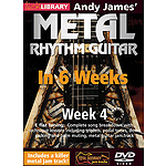 Andy James' Metal Rhythm Guitar in 6 Weeks (DVD)