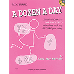 A Dozen a Day Mini Book - Book/CD Pack