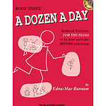 A Dozen a Day Book 3 - Book/CD Pack