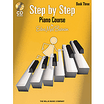 Step by Step Piano Course - Book 3 with CD