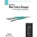 Achievement Skill Sheet No. 3: One-Octave Major Scales & Arpeggios