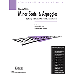 Achievement Skill Sheet No. 4: One-Octave Minor Scales & Arpeggios