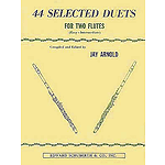 44 Selected Duets for Two Flutes - Book 1