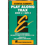 Essential Elements Play Along Trax Book 2 Cassette 2 In Norelco Box