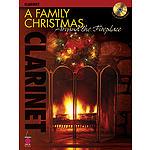 A Family Christmas Around the Fireplace