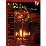 A Family Christmas Around the Fireplace
