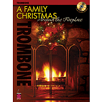 A Family Christmas Around the Fireplace