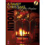 A Family Christmas Around the Fireplace