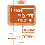 Concert and Contest Collection for Trombone - Book/CD Pack