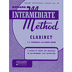 Rubank Intermediate Method - Clarinet