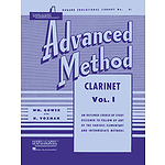 Rubank Advanced Method - Clarinet Vol. 1
