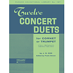 Twelve Concert Duets for Cornet or Trumpet