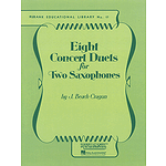 Eight Concert Duets for Two Saxophones