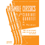 Ensemble Classics for Clarinet Quartet - Book 2