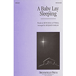 A Baby Lay Sleeping