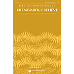 I Remember, I Believe