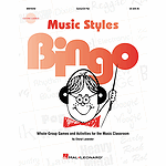 Music Styles Bingo