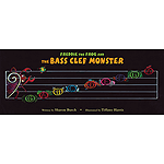 Freddie the Frog and the Bass Clef Monster Poster