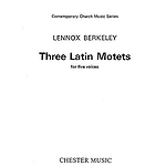 Lennox Berkeley: Three Latin Motets Op.83 No.1