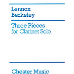 Three Pieces for Clarinet Solo