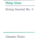 Philip Glass: String Quartet No.5 (Score)