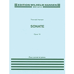 Thorvald Hansen: Sonata For Cornet And Piano Op.18