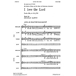 I Love the Lord