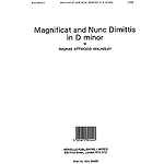 Magnificat and Nunc Dimittis in D Minor