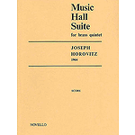 Joseph Horovitz: Music Hall Suite For Brass Quintet (Score)
