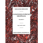 Obradors Canciones Clasicas Espanolas Vol.2 Vce/pf
