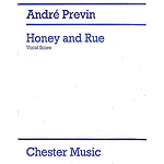 Andre Previn: Honey And Rue (Vocal Score)