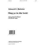 Sing Ye to the Lord