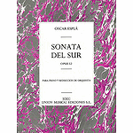 Espla Sonata Del Sur Op.52 Pf/orch Solo Pf/pf Red