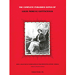 Louis Moreau Gottschalk: Complete Published Songs Of Louis Mo