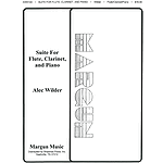 Alec Wilder: Suite For Flute, Clarinet And Piano