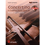Concertino in Russian Style, Opus 35