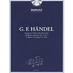 Handel: Sonata in C Major, Op. 1, No. 7 for Treble (Alto) Recorder and Basso Continuo