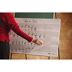 Oversized Music Flip Chart Book