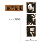 The Marc Blitzstein Songbook - Volume 2