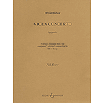 Viola Concerto, Op. Posth.