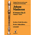 8 Sonatas, Op. 1, Volume 1