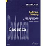 Cadenzas to Beethoven's Concerto for Piano and Orchestra No. 3, op. 37