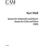 Sonata for Cello and Piano (1920)