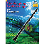 Swinging Folksongs Play-along For Clarinet Bk/cd With Piano Parts To Print