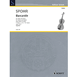 Barcarole in G Major, Op. 135, No. 1